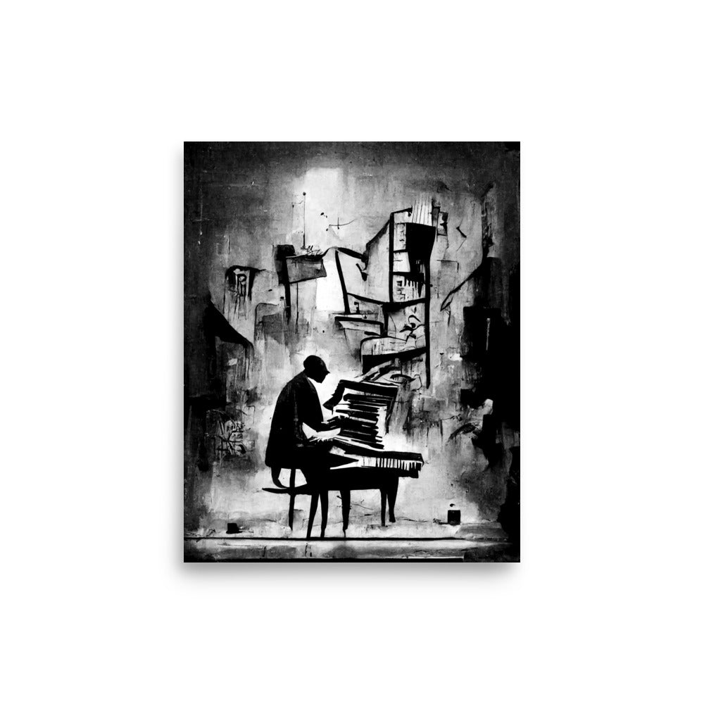 Music Makers: B&W - Luster Poster