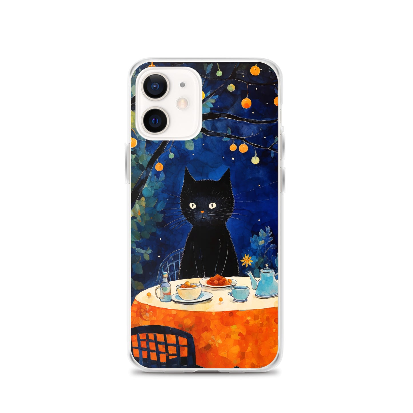 Feline Dinner N2 - Clear Case for iPhone