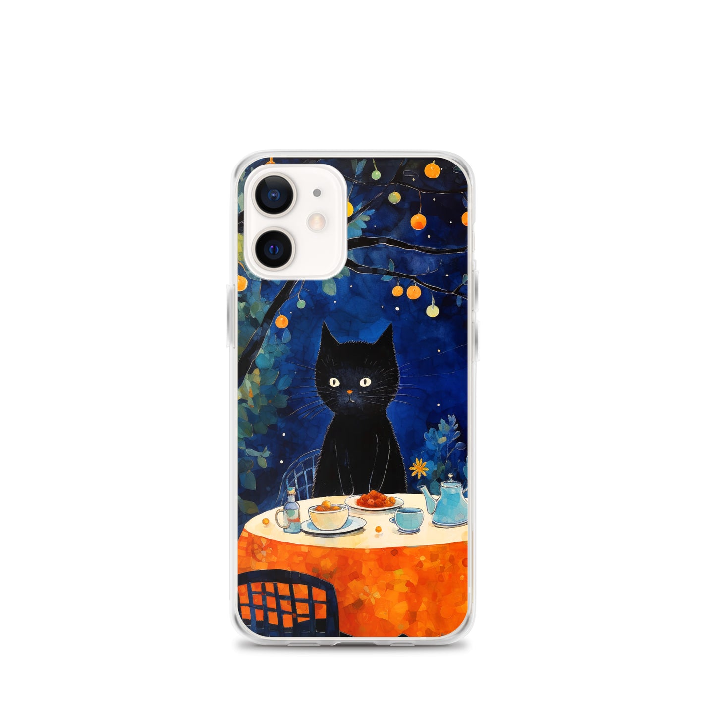 Feline Dinner N2 - Clear Case for iPhone