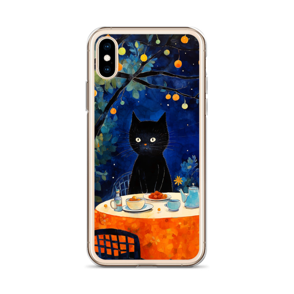 Feline Dinner N2 - Clear Case for iPhone