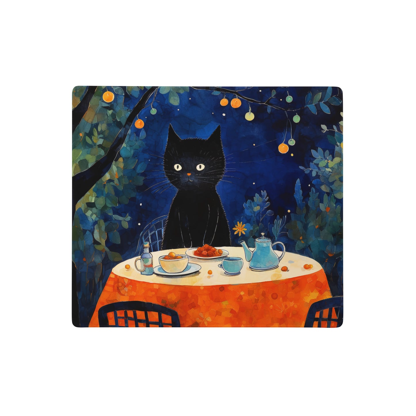 Feline Dinner N2 - Gaming Mouse Pad