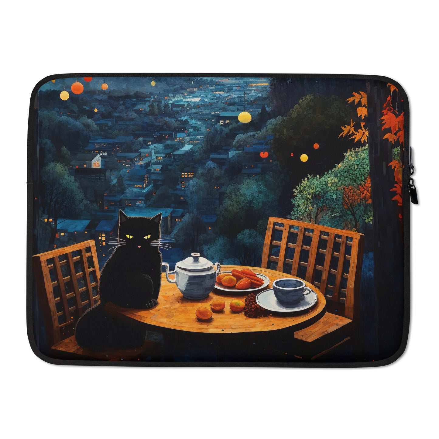 Feline Dinner N3 - Laptop Sleeve