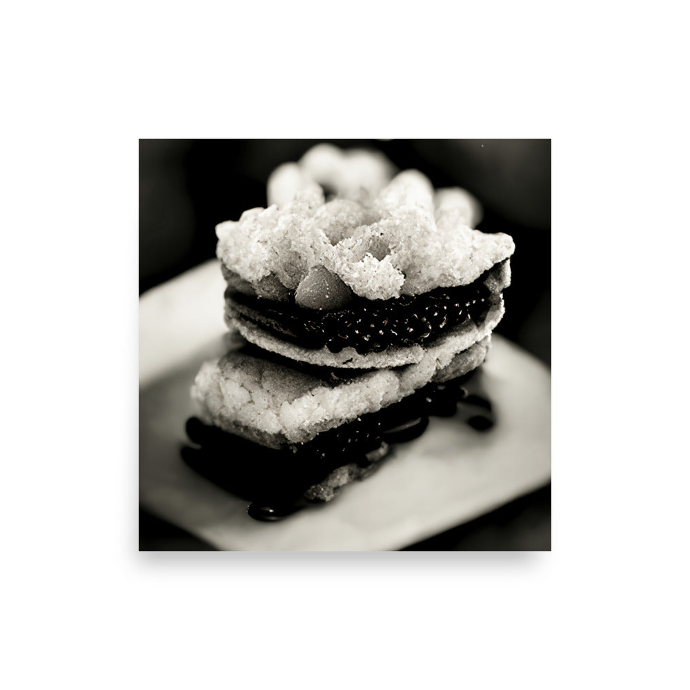 Eat Up: B&W - Luster Poster