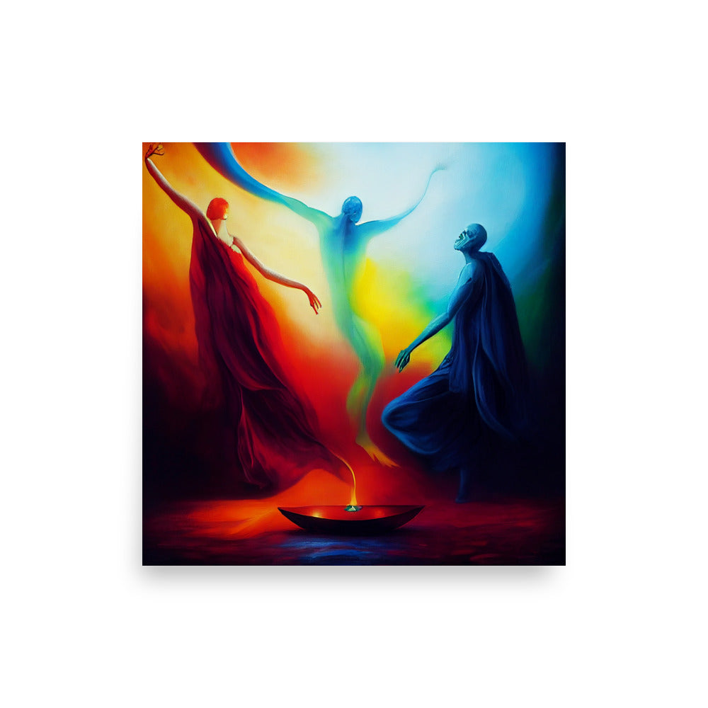 Balancing Act: Vibrant - Luster Poster