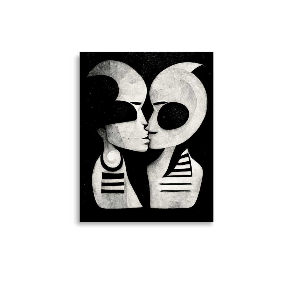 Ancient Love: B&W - Luster Poster