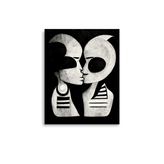 Ancient Love: B&W - Luster Poster