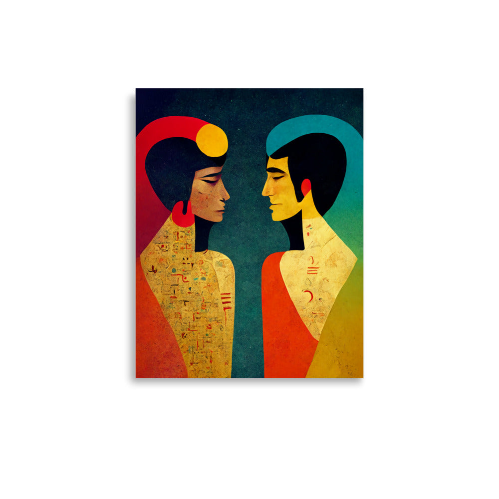 Ancient Love: Vibrant - Luster Poster