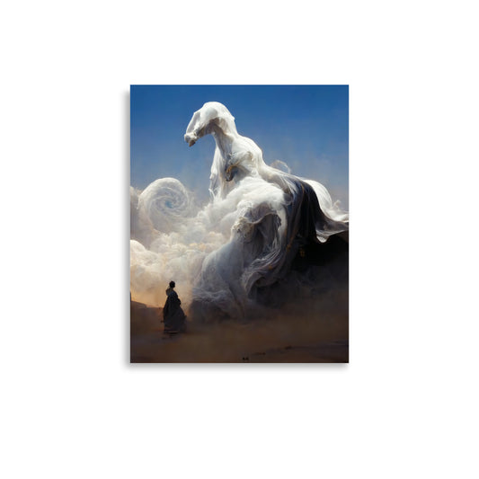 Ghost Horse: Neutral - Luster Poster