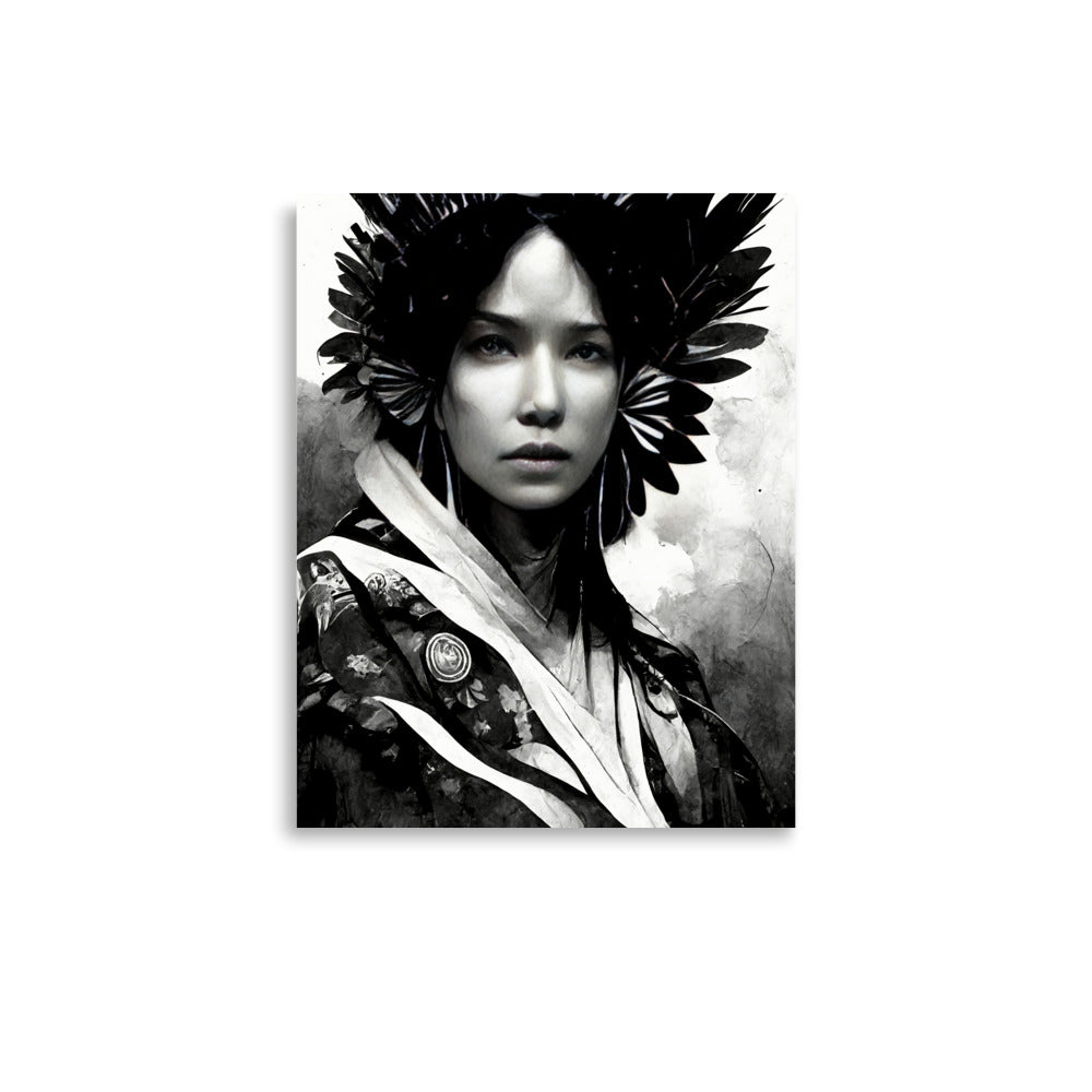 Elemental Power: B&W - Luster Poster