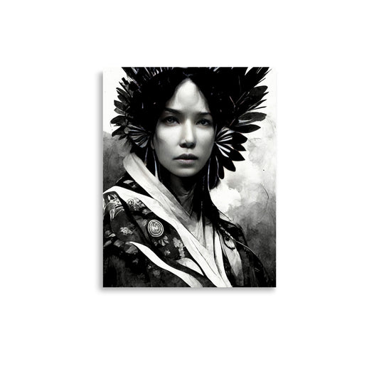 Elemental Power: B&W - Luster Poster