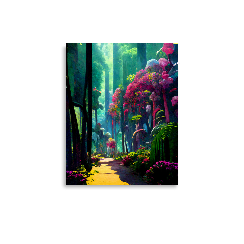 Jungle Games: Vibrant - Luster Poster