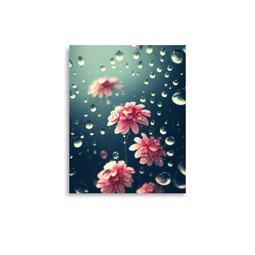 Calming Rain: Neutral - Luster Poster