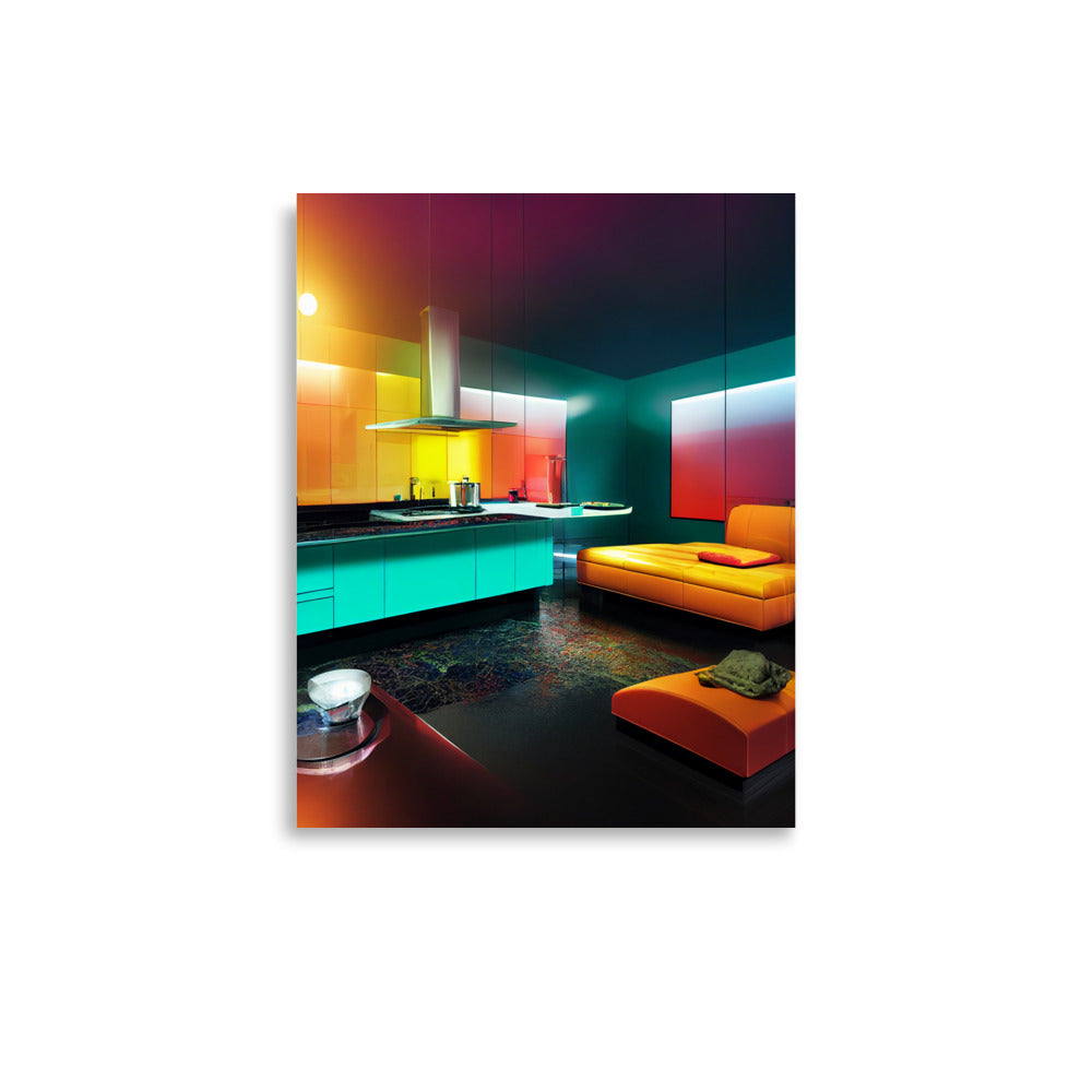 Cozy Quarters: Vibrant - Luster Poster