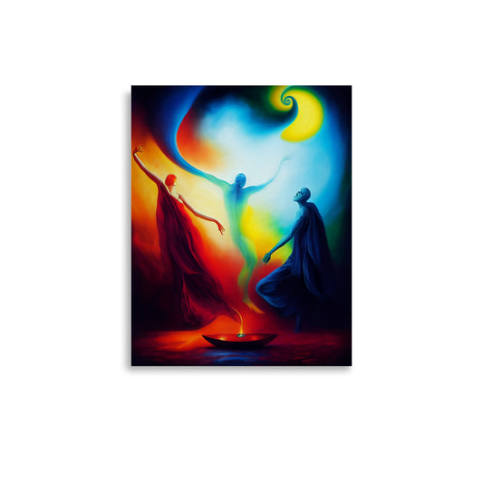 Balancing Act: Vibrant - Luster Poster