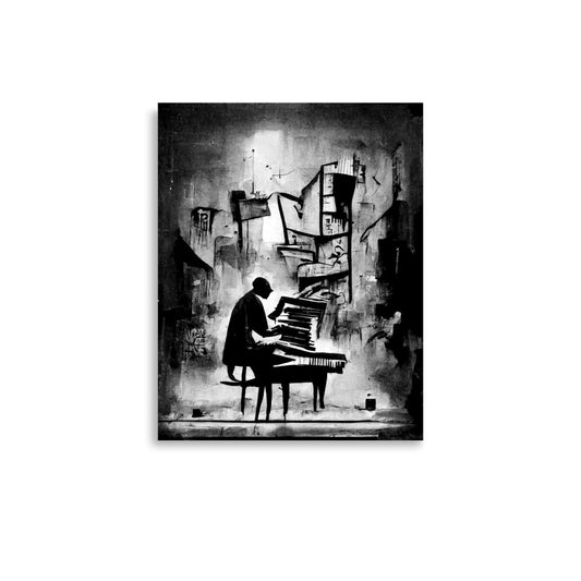 Music Makers: B&W - Luster Poster