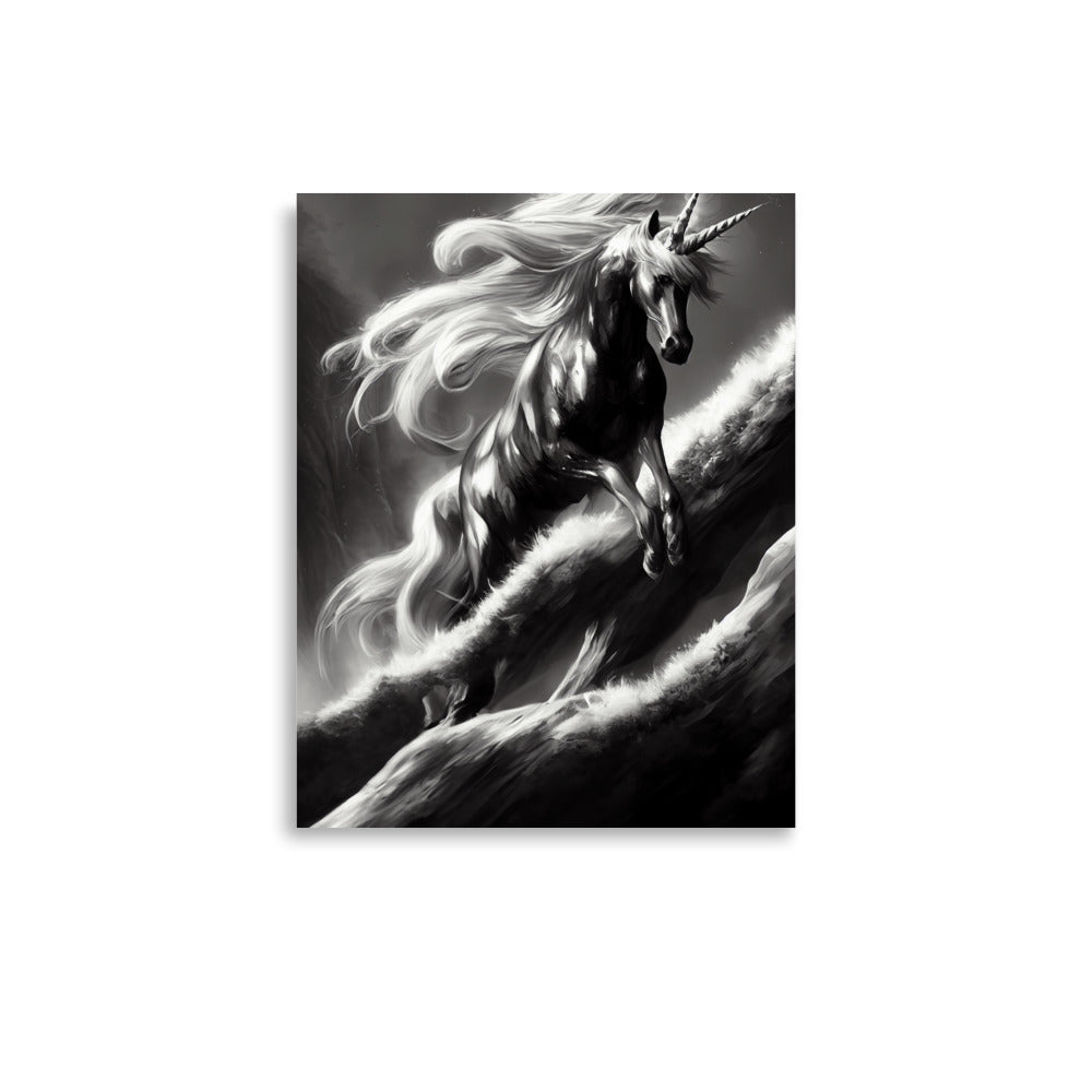 Fantasy Features: B&W - Luster Poster