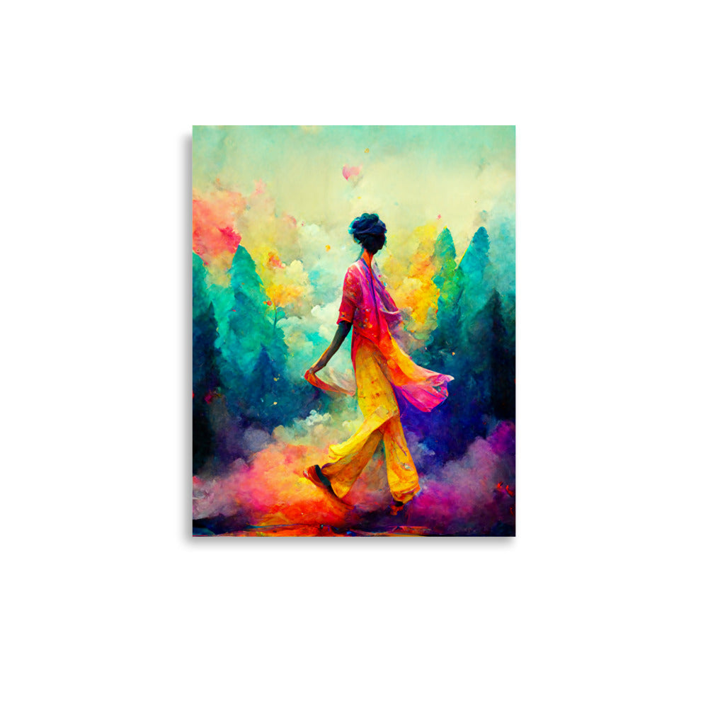 Dream Walking: Vibrant - Luster Poster