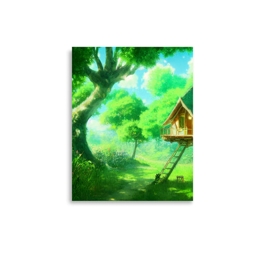 TreeHouse Vibes: Neutral - Luster Poster