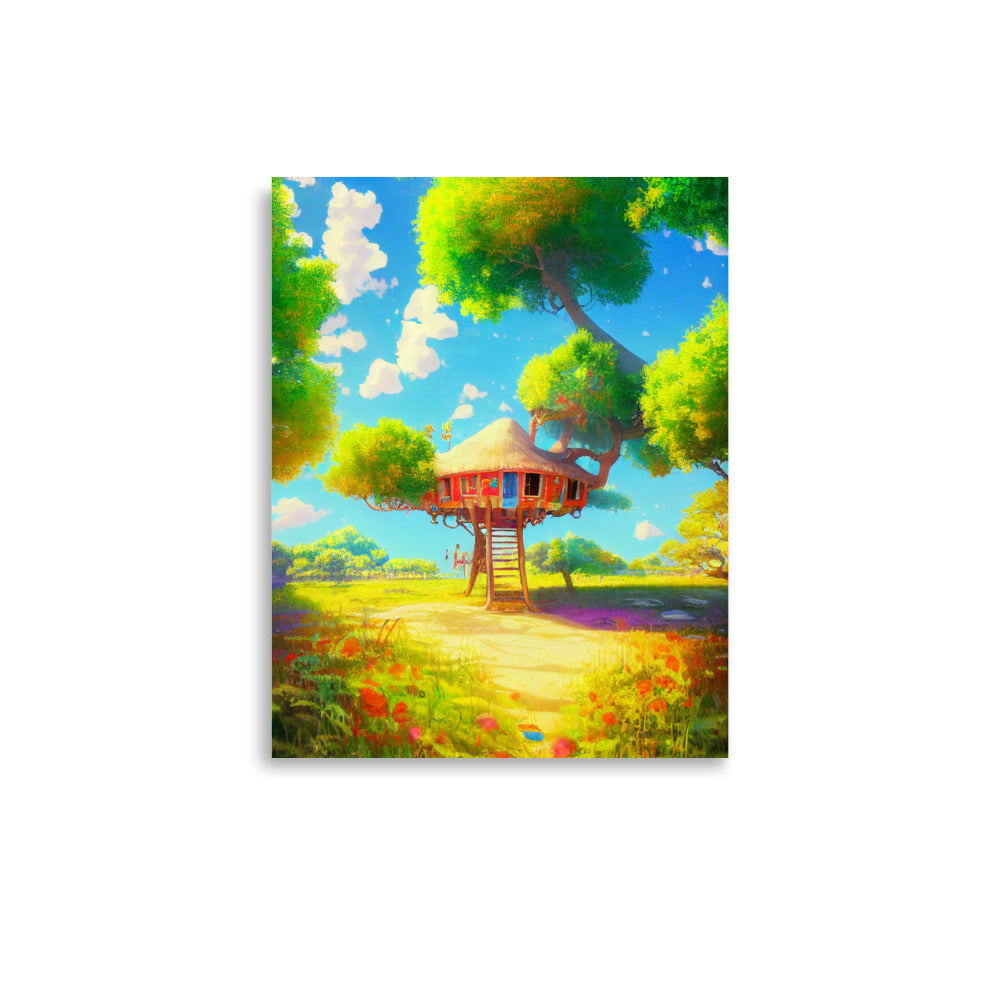 TreeHouse Vibes: Vibrant - Luster Poster