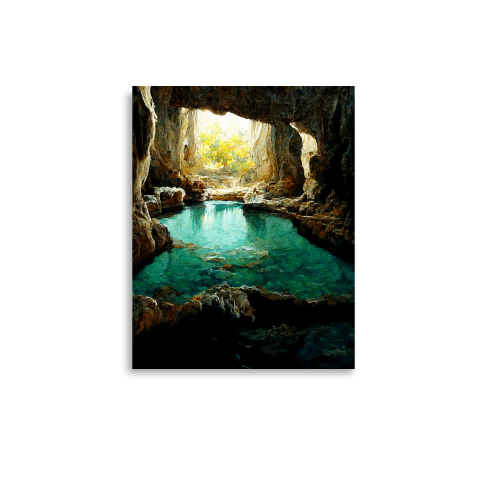 Cave Diving: Neutral - Luster Poster