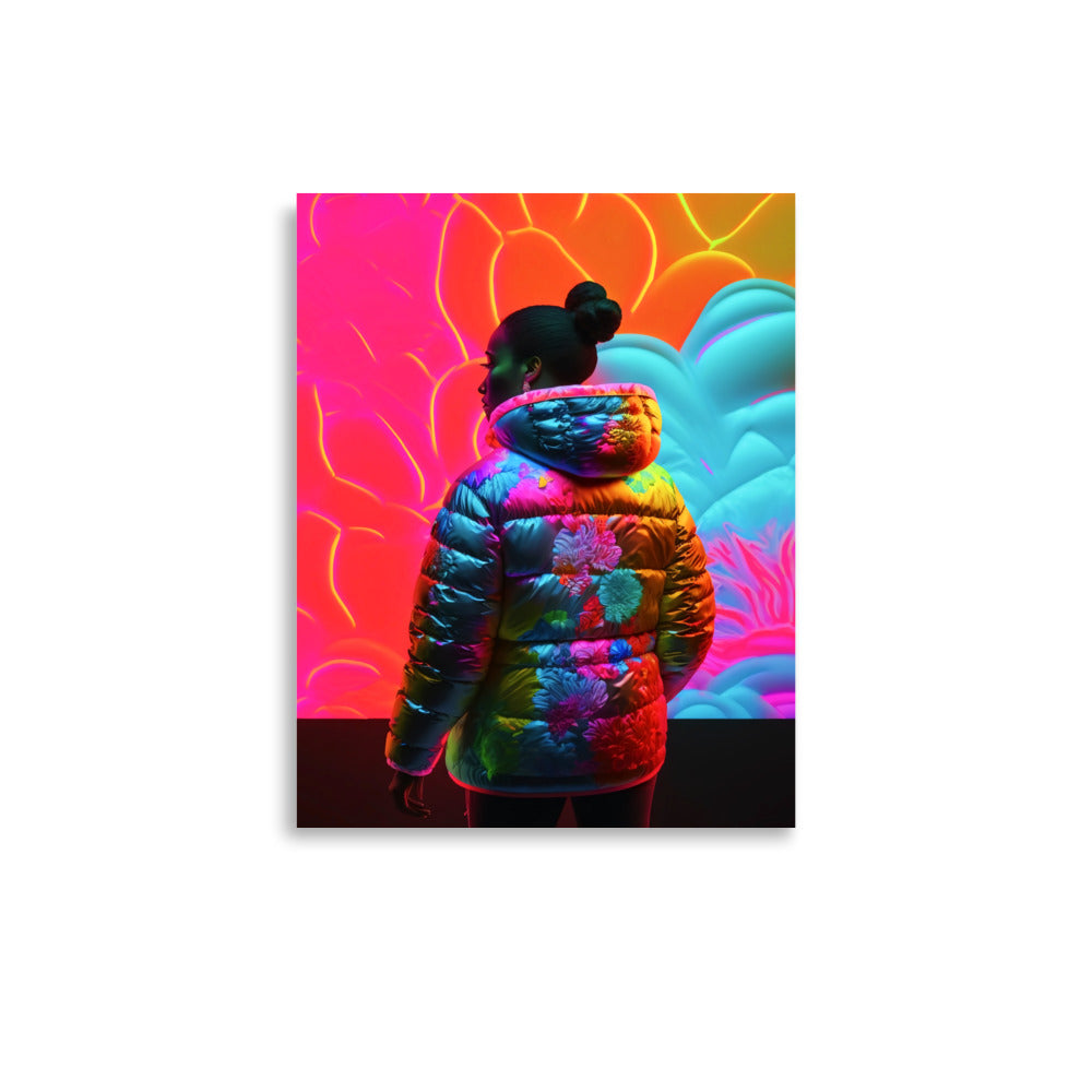 No Face: Vibrant - Luster Poster