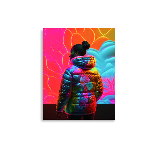 No Face: Vibrant - Luster Poster