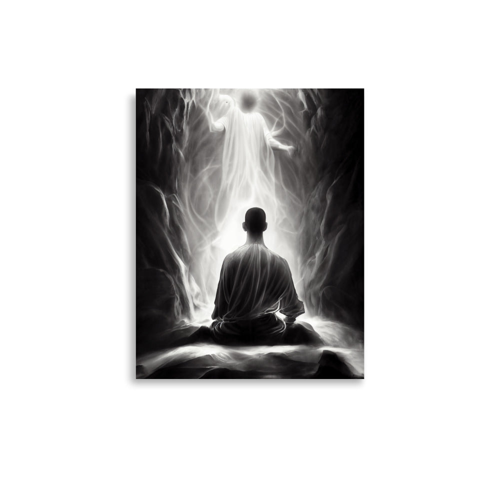 Calm Meditations: B&W - Luster Poster