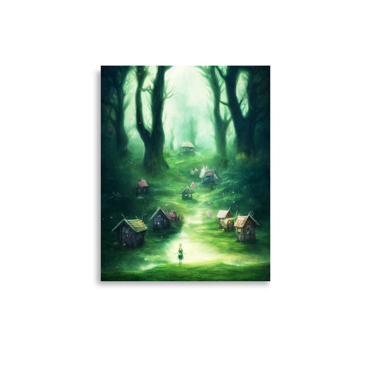 Familiar Forests: Neutral - Luster Poster