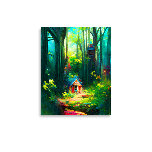 Familiar Forests: Vibrant - Luster Poster