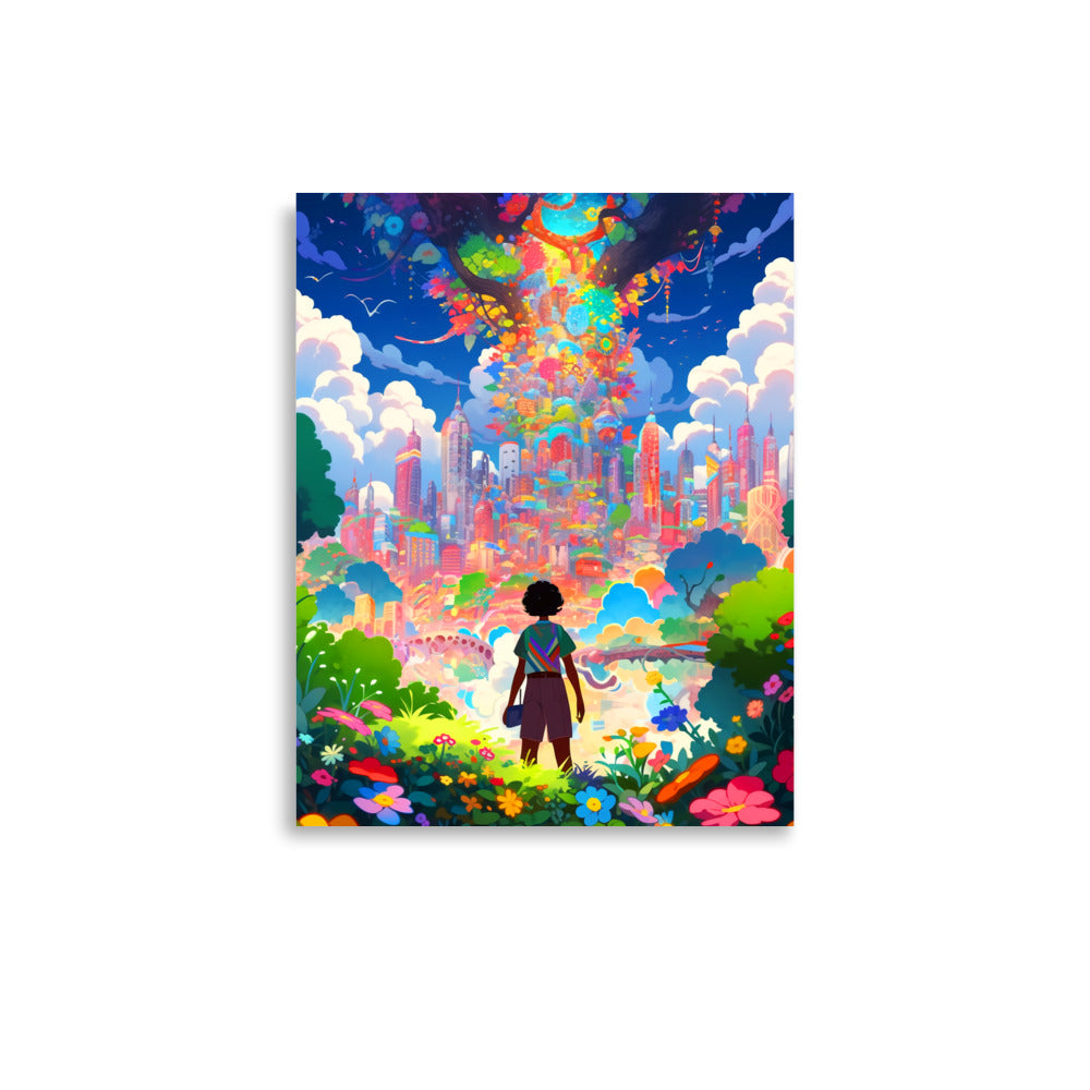 Energy Explorer: Vibrant 4/4 - Luster Poster