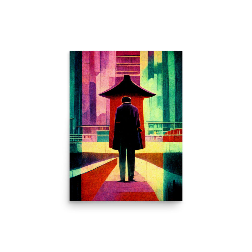 Follow Me: Vibrant - Luster Poster