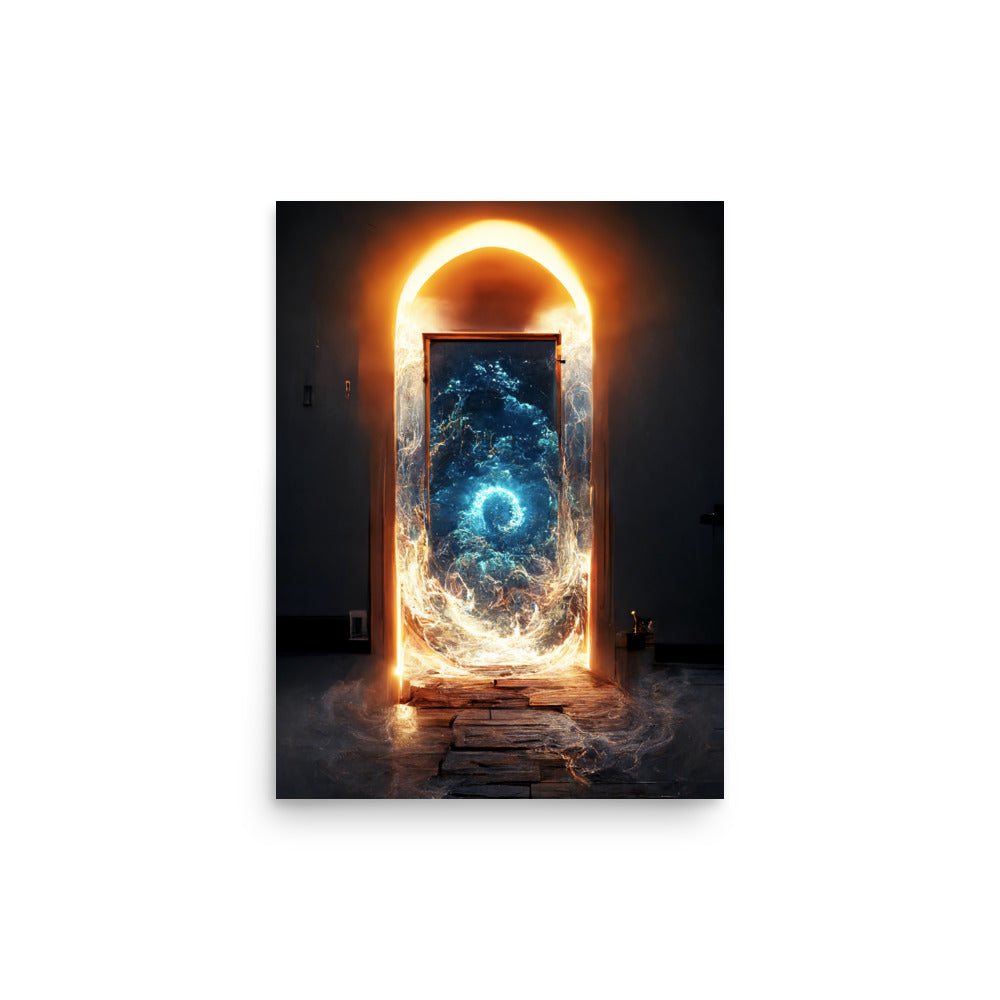 Portal Jumping: Neutral - Luster Poster