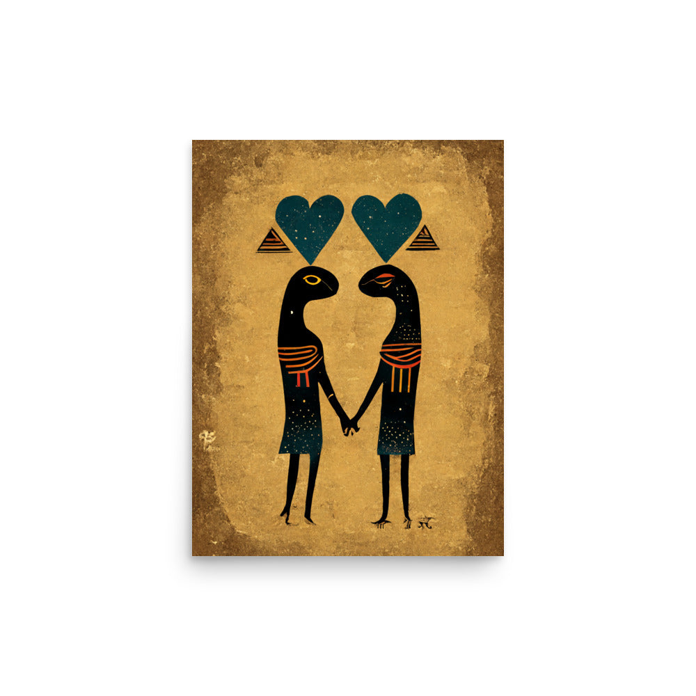 Ancient Love: Neutral - Luster Poster