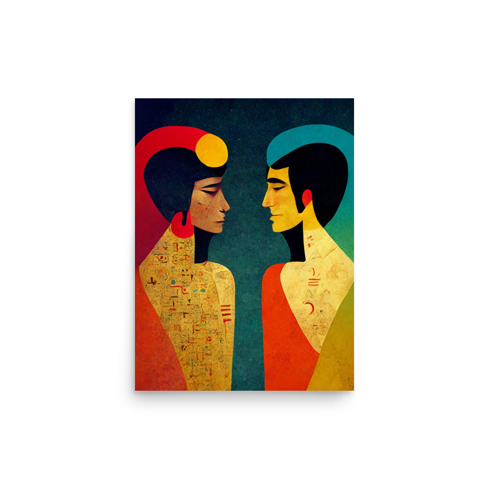 Ancient Love: Vibrant - Luster Poster