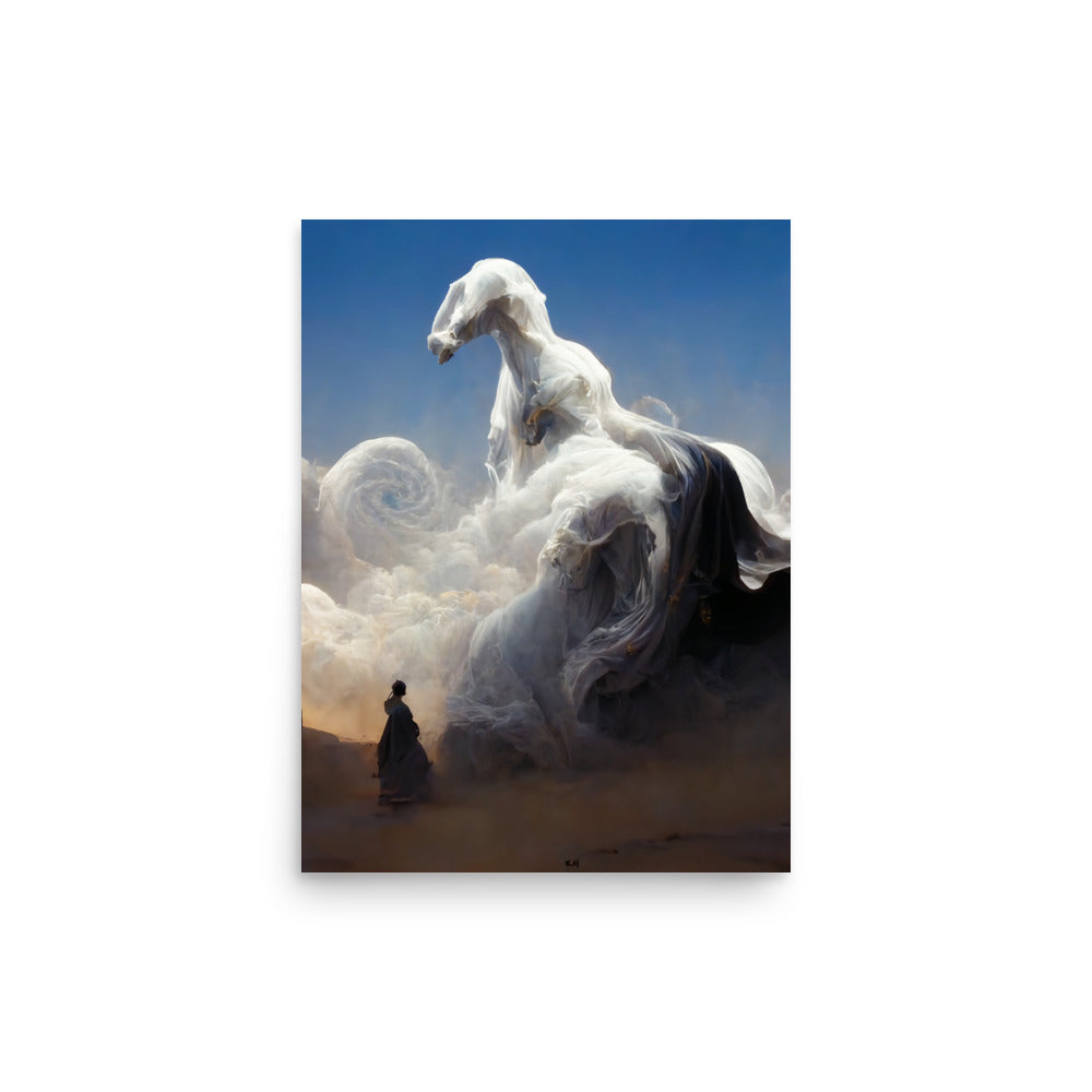 Ghost Horse: Neutral - Luster Poster