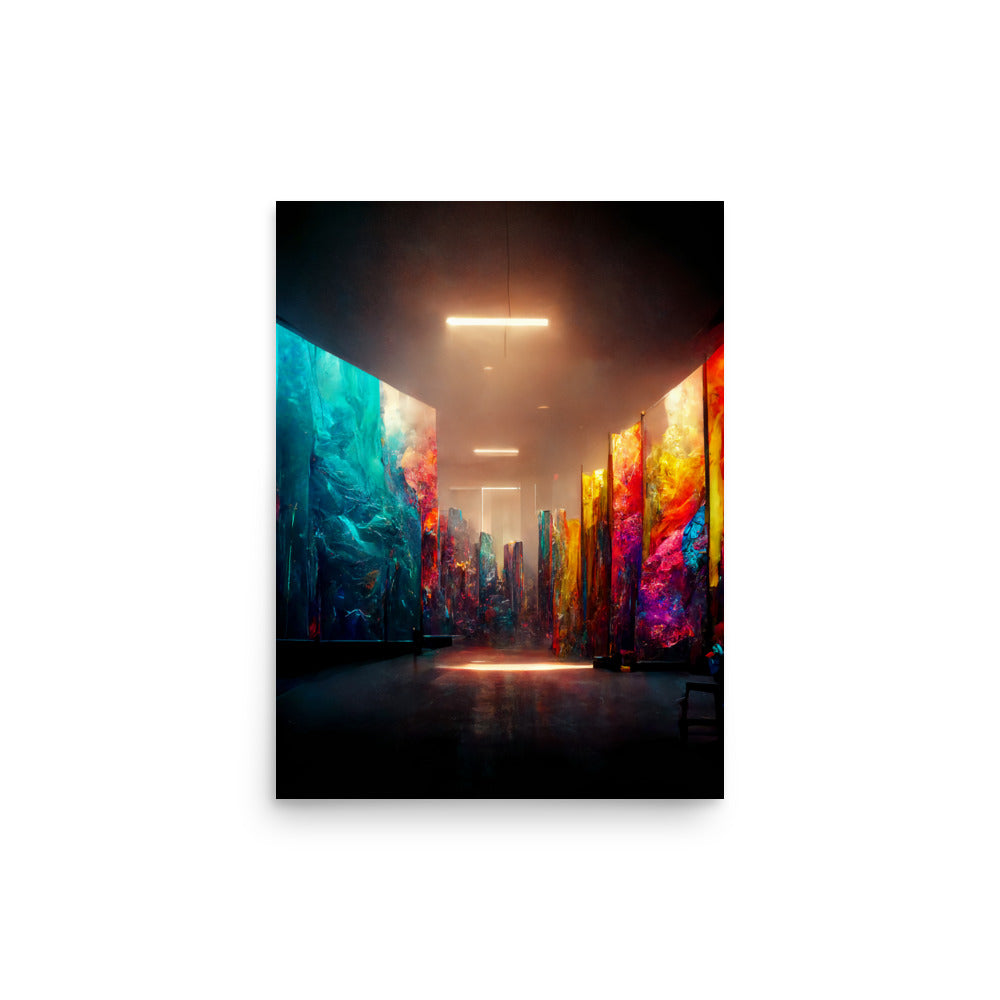 Artistic License: Vibrant - Luster Poster