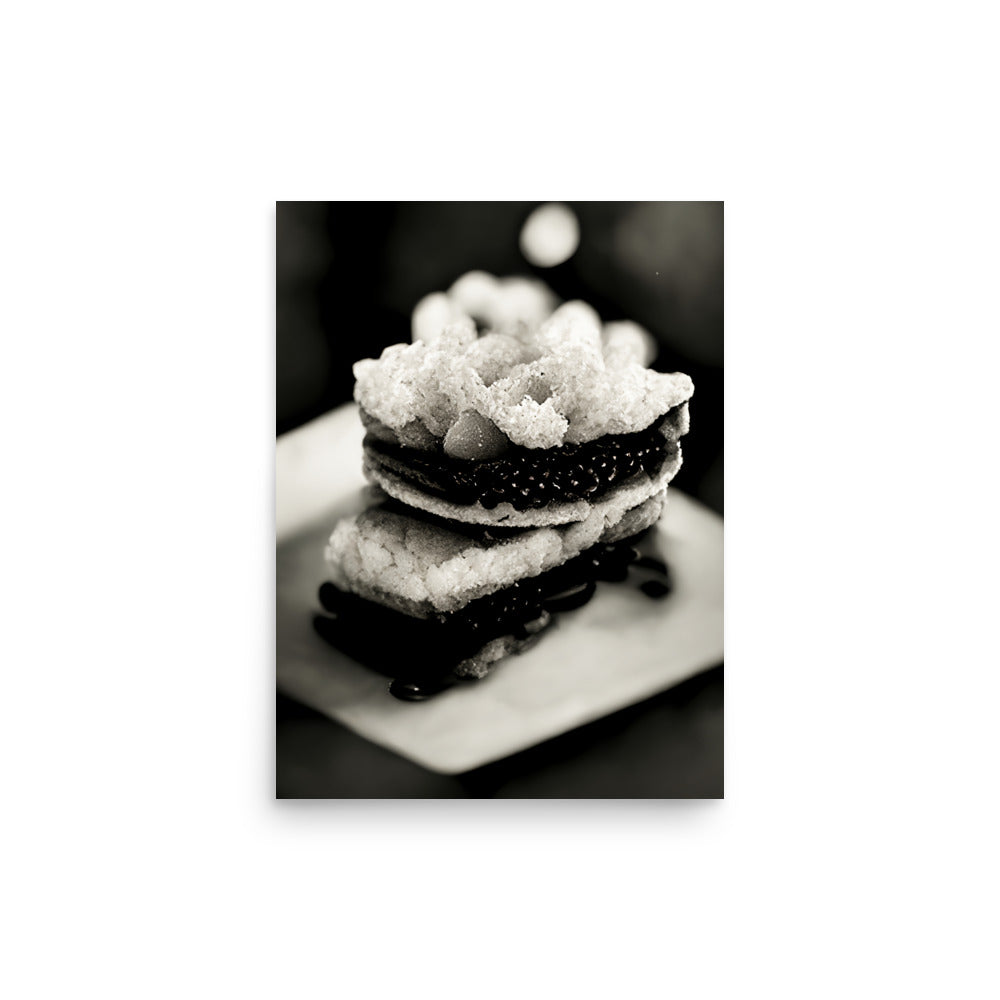 Eat Up: B&W - Luster Poster