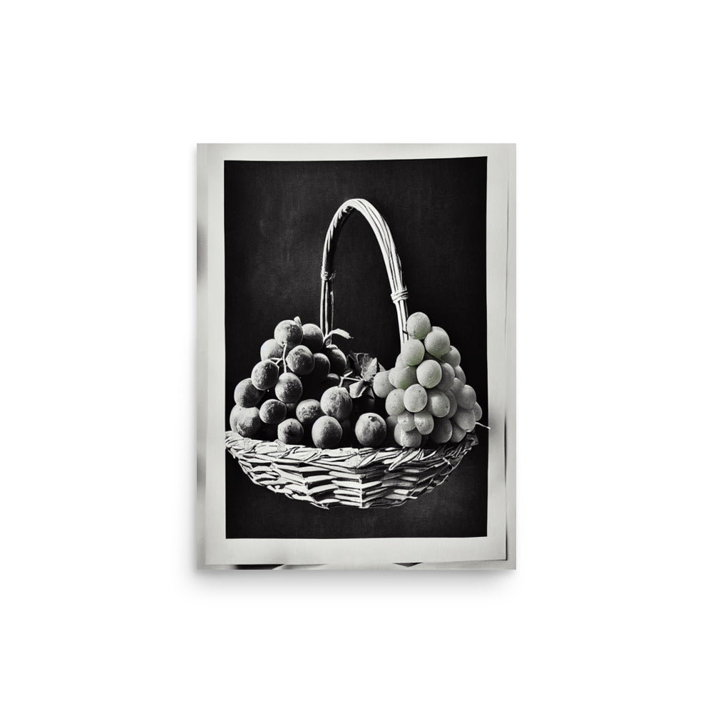 Fruits of Labour: B&W - Luster Poster