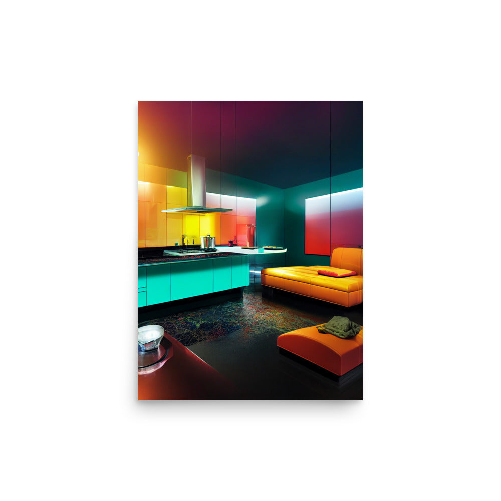 Cozy Quarters: Vibrant - Luster Poster