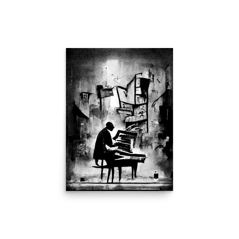 Music Makers: B&W - Luster Poster