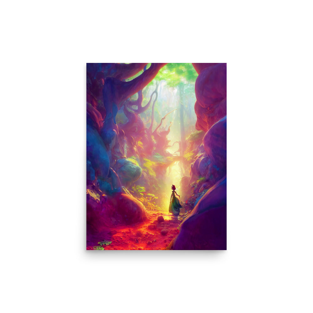 Fantasy Features: Vibrant - Luster Poster