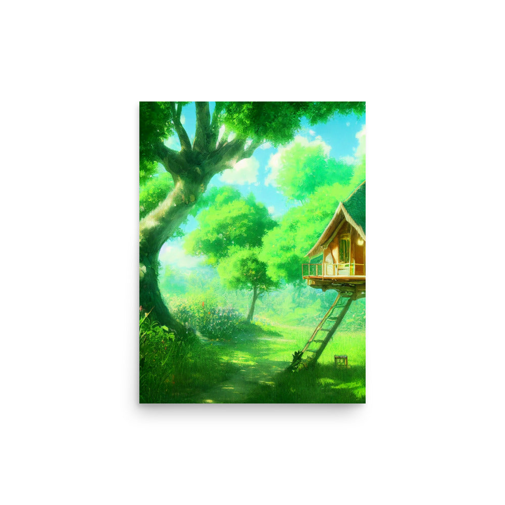 TreeHouse Vibes: Neutral - Luster Poster