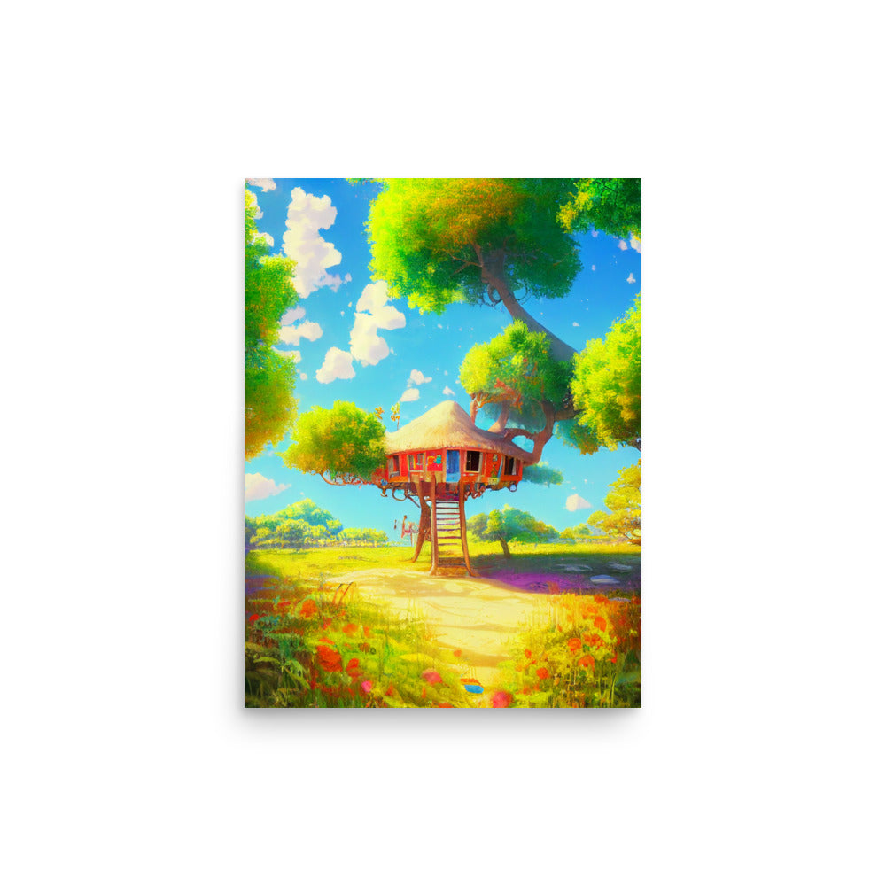 TreeHouse Vibes: Vibrant - Luster Poster