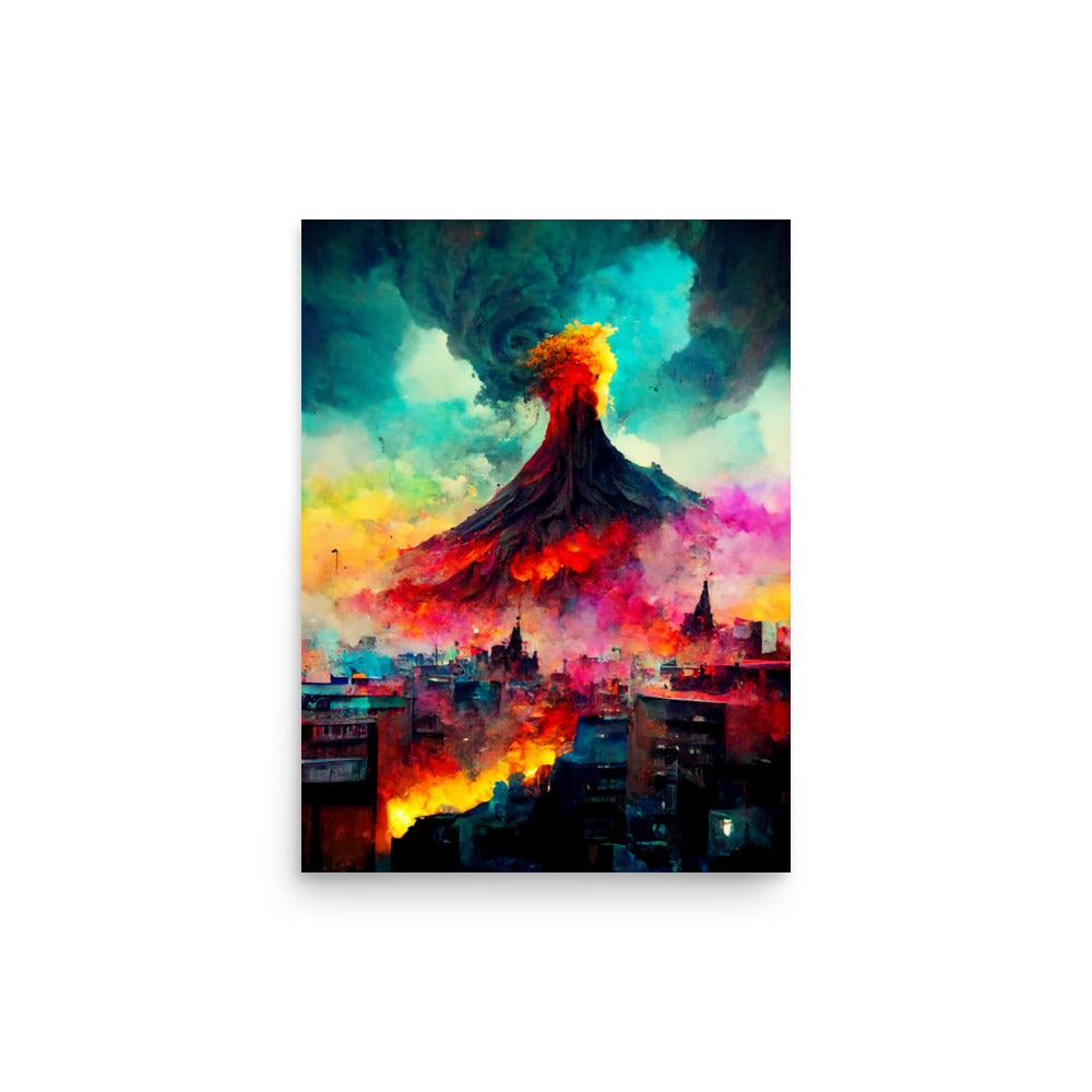 Natural Disaster: Vibrant - Luster Poster