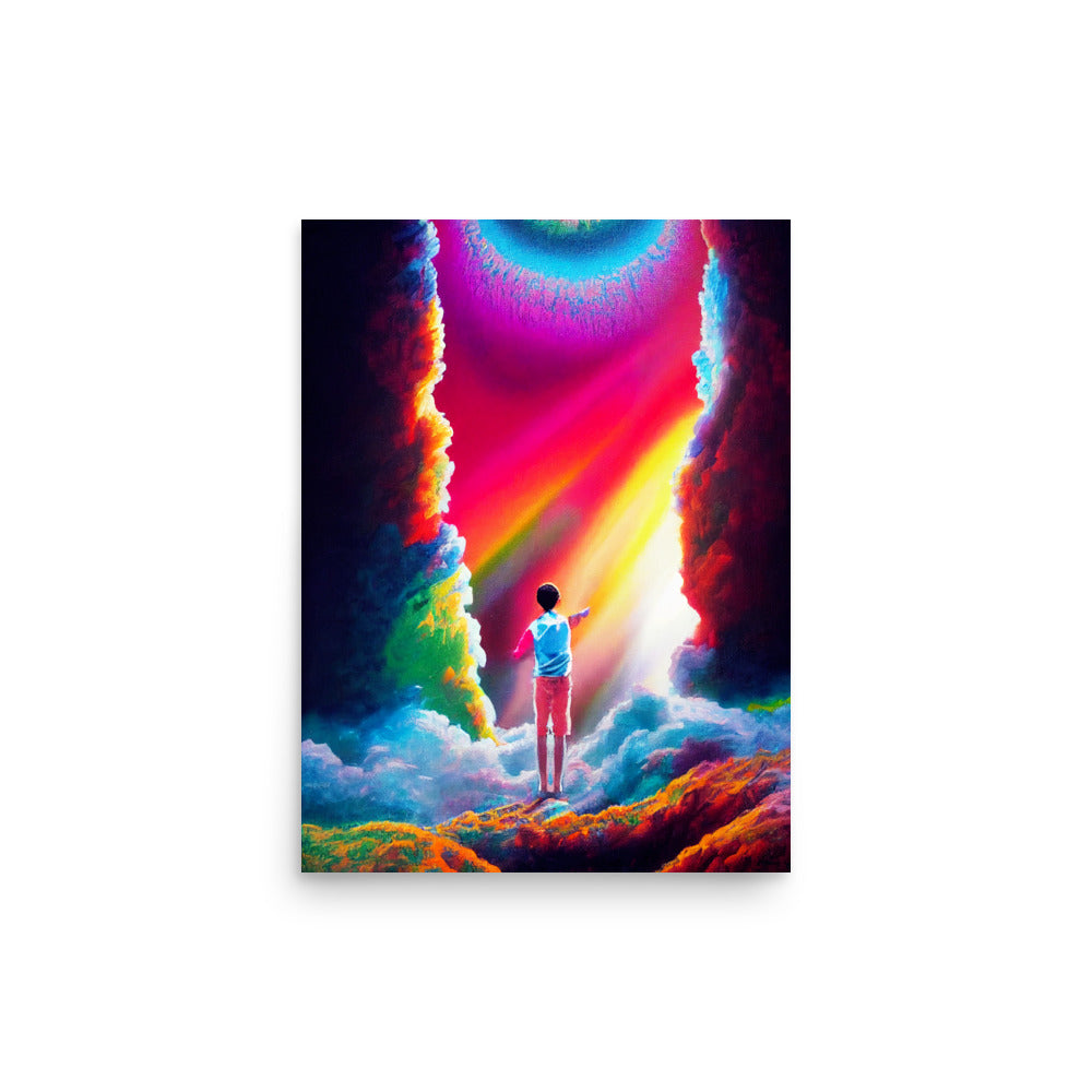 New Frontier: Vibrant - Luster Poster