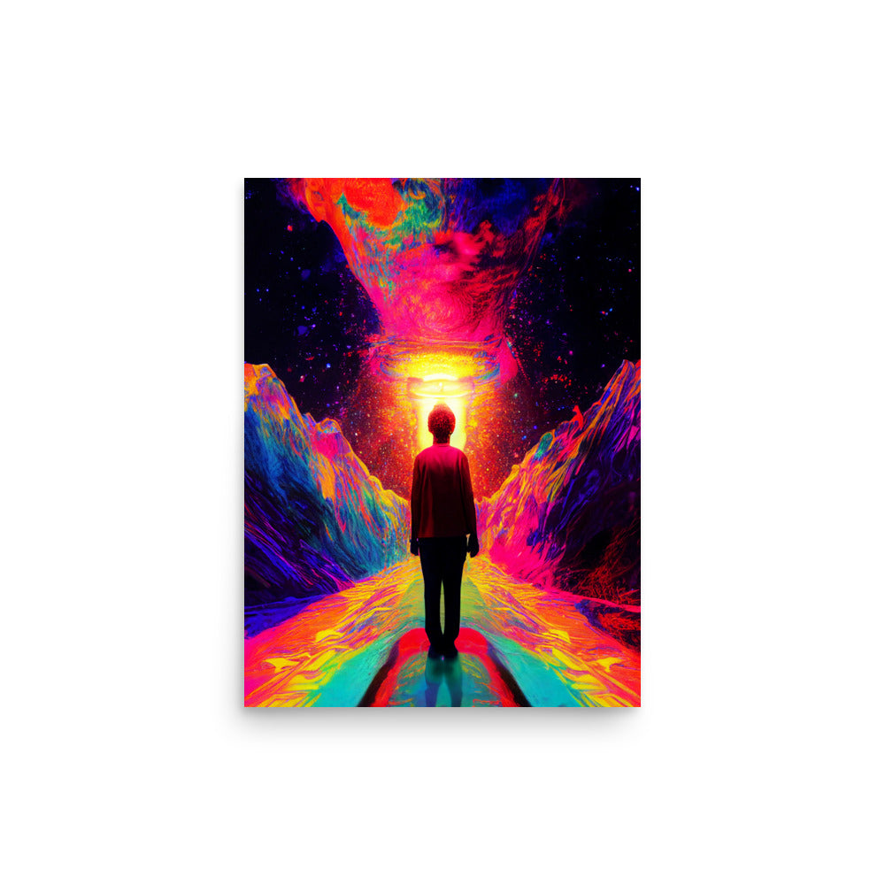 Dimension Shift: Vibrant - Luster Poster