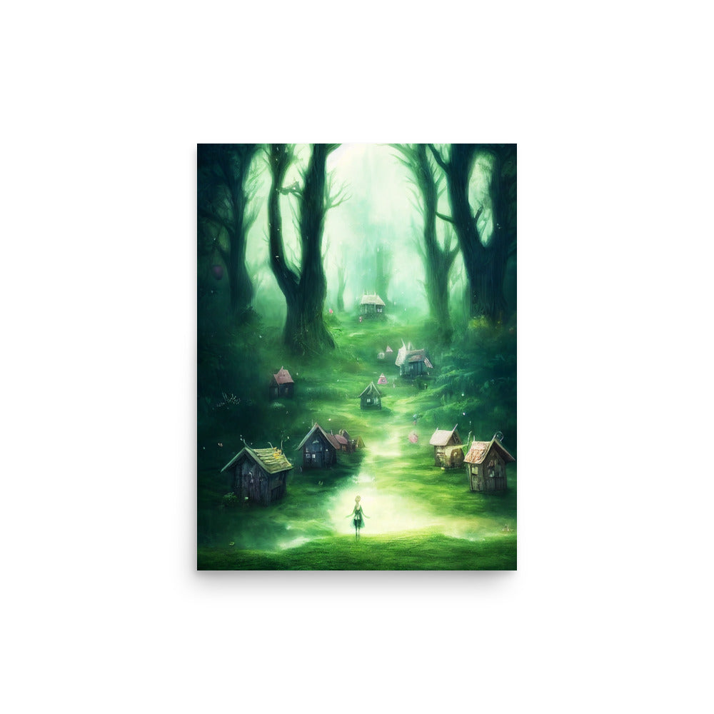 Familiar Forests: Neutral - Luster Poster