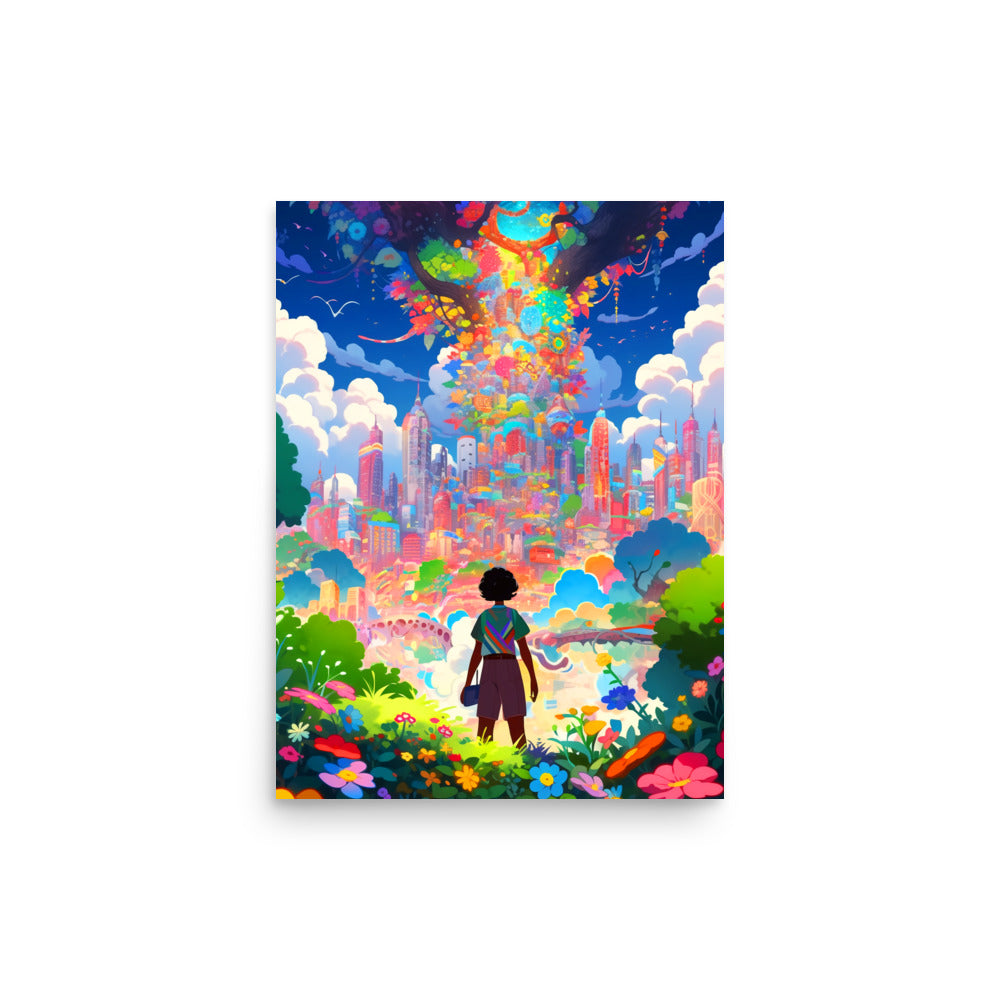 Energy Explorer: Vibrant 4/4 - Luster Poster