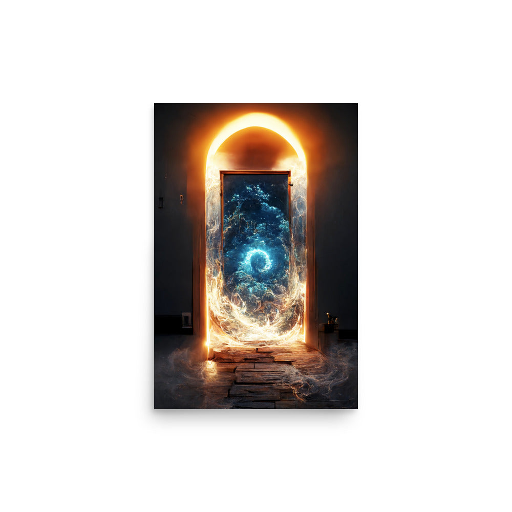 Portal Jumping: Neutral - Luster Poster