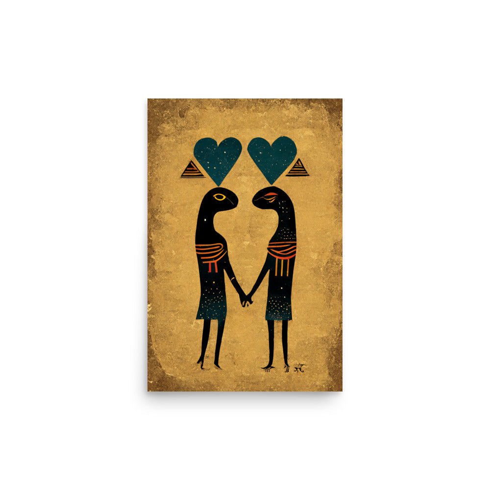 Ancient Love: Neutral - Luster Poster